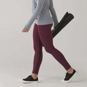 LULULEMON‎ Align Pant in Red Grape / Shifted Horizon Red Grape Black Size 2